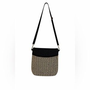 Danny K Crossbody Bag Made in USA Geometric Print Adjustable Strap Purse